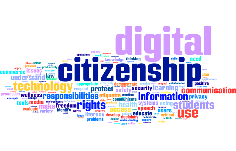 digital citizenship wordle
