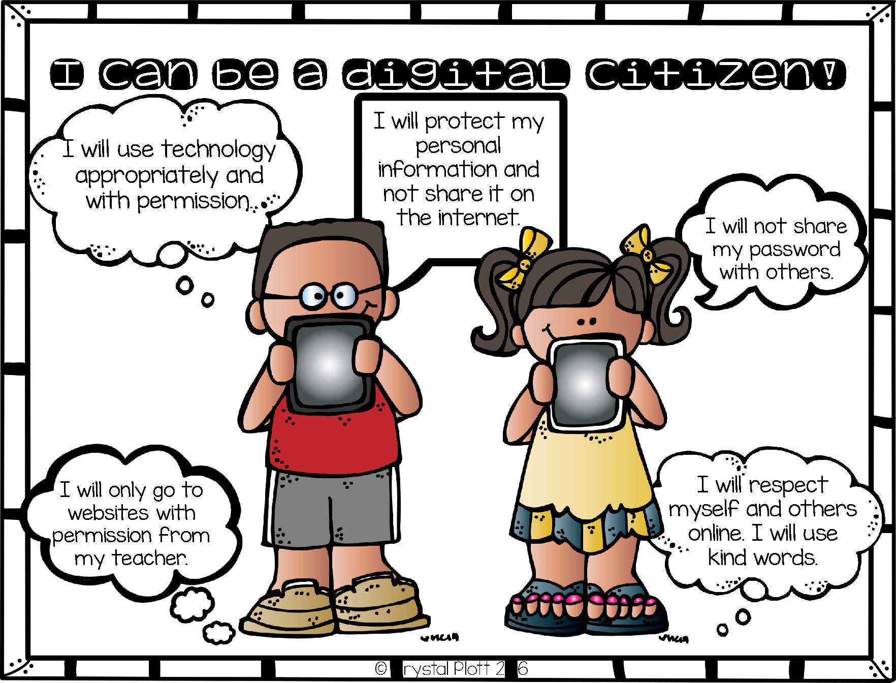 New Digital Citizenship Posters