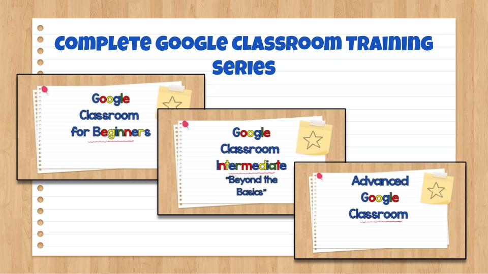 Google Classroom – A Non-Technical Presentation - Business School