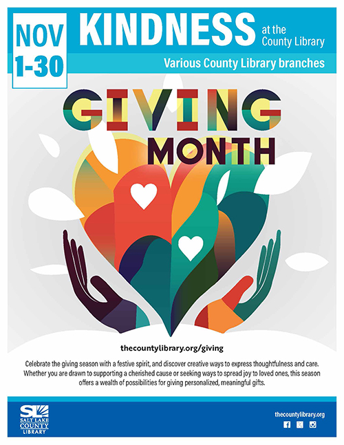 Giving Month at the County Library